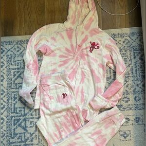 Pink Roller Rabbit Sweatset